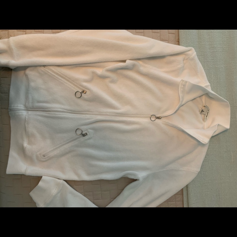 Banana Republic Terry hoodie with collar